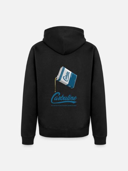 Carbuline - Veste à capuche bio Premium Unisexe - noir