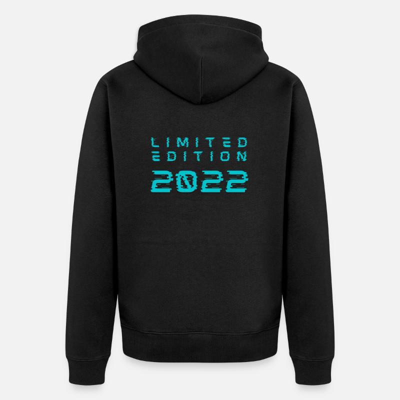 Édition limitée 2022 - Veste à capuche bio Premium Unisexe - noir
