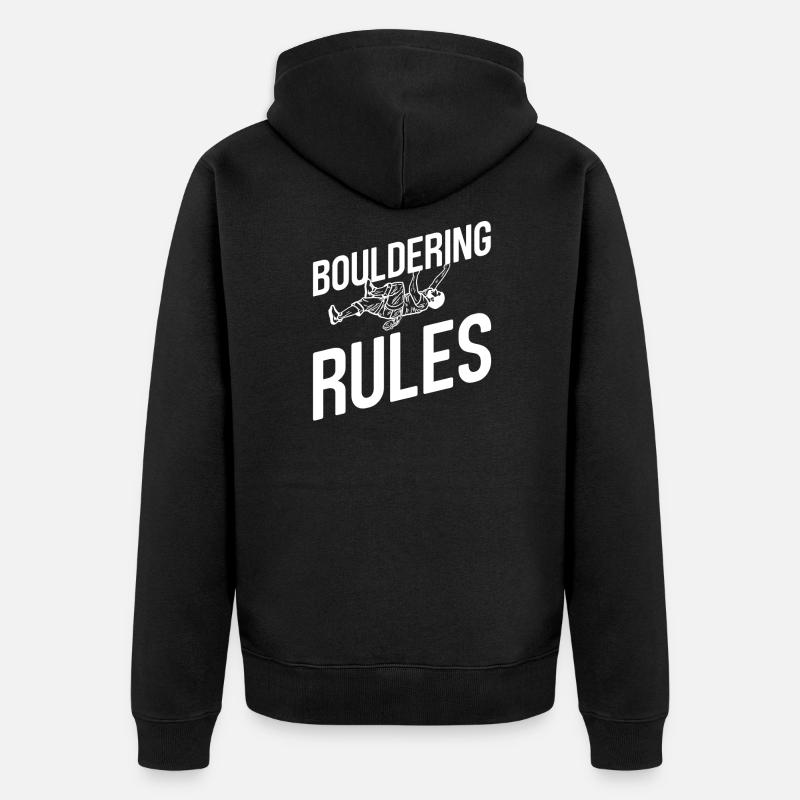 Bloc - Veste à capuche bio Premium Unisexe - noir
