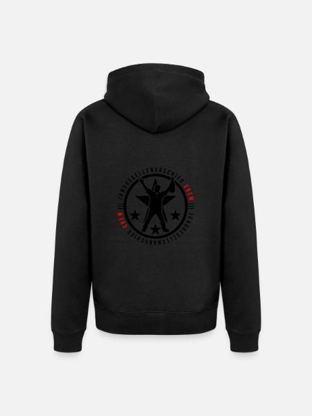 Junggesellen Abschied Crew - Unisex Premium Bio Zip Hoodie - Schwarz