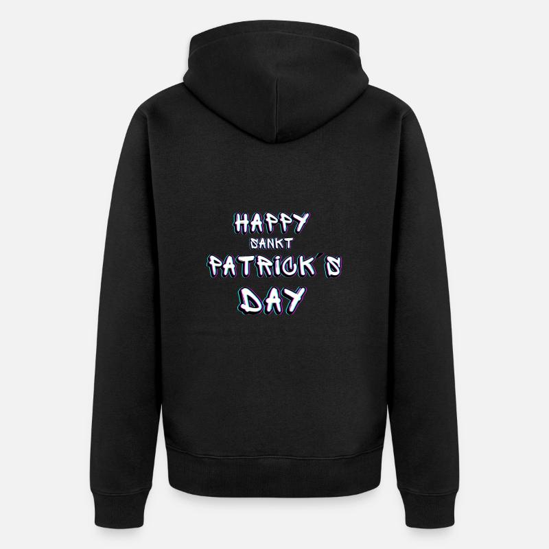 Saint-Patrick - Veste à capuche bio Premium Unisexe - noir