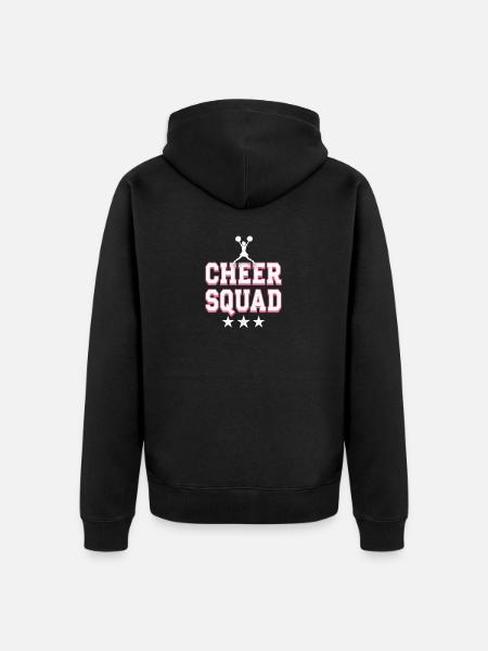Cheerleading Cheer Squad Cheer Squad - Unisex Premium Organic Zip Hoodie - black