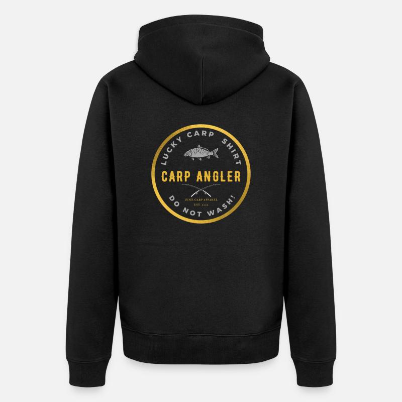 Pêcheur professionnel - Veste à capuche bio Premium Unisexe - noir