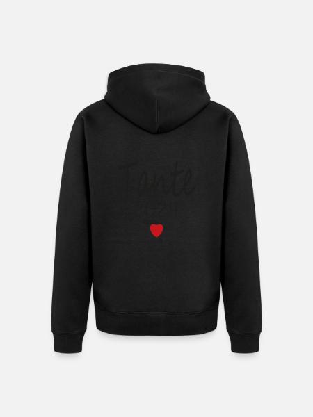 Aunt - Future Aunt 2024 - Unisex Premium Organic Zip Hoodie - black