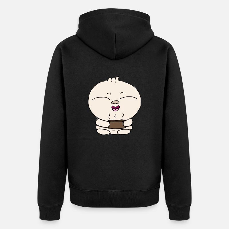 Boulette - Veste à capuche bio Premium Unisexe - noir