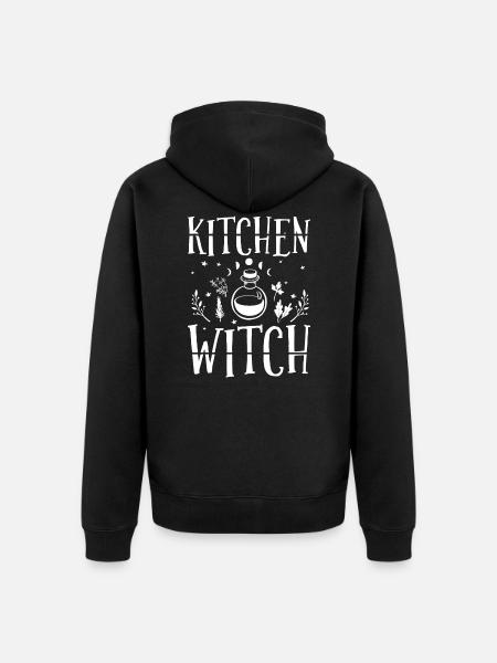 Sorcières - Veste à capuche bio Premium Unisexe - noir