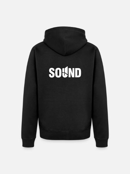 Son - Veste à capuche bio Premium Unisexe - noir