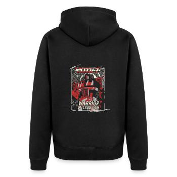Transformers Optimus Prime Cybertron Warrior - Unisex Premium Organic Zip Hoodie - black - Back - Nico (187cm)