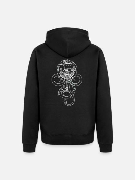 Thor - Veste à capuche bio Premium Unisexe - noir