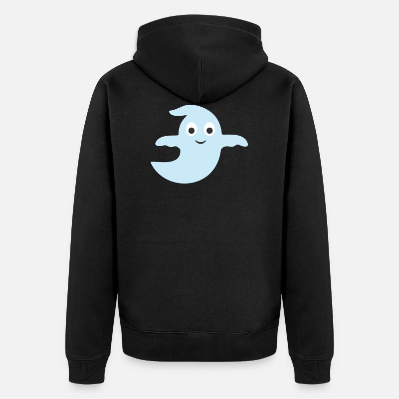 Geist - Unisex Premium Bio Zip Hoodie - Schwarz