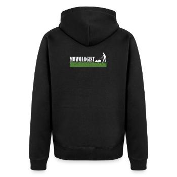 Pelouse Tondre Tondre Jardin tondeuse Tondeuse - Veste à capuche bio Premium Unisexe - noir - Dos - Nico (187cm)