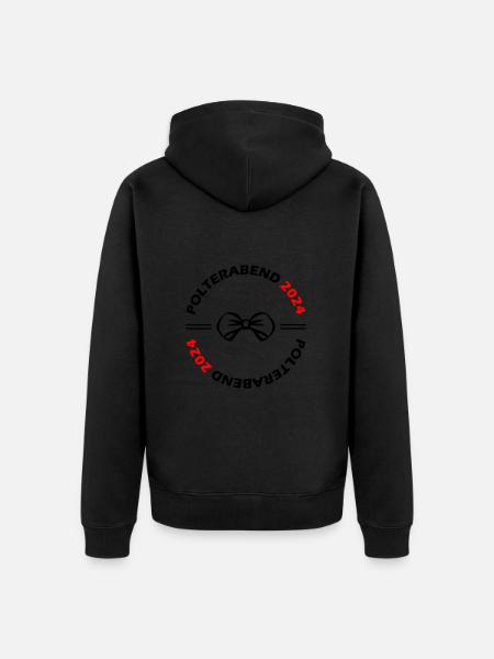 Polterabend 2024 - Unisex Premium Bio Zip Hoodie - Schwarz