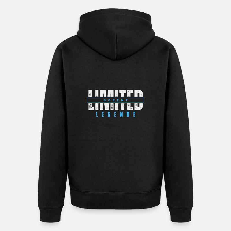 Légende de conférencier limitée. - Veste à capuche bio Premium Unisexe - noir