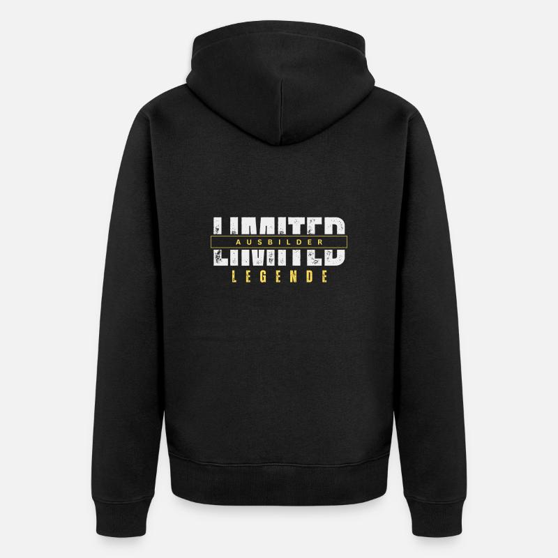 Légende d’instructeur limitée. - Veste à capuche bio Premium Unisexe - noir