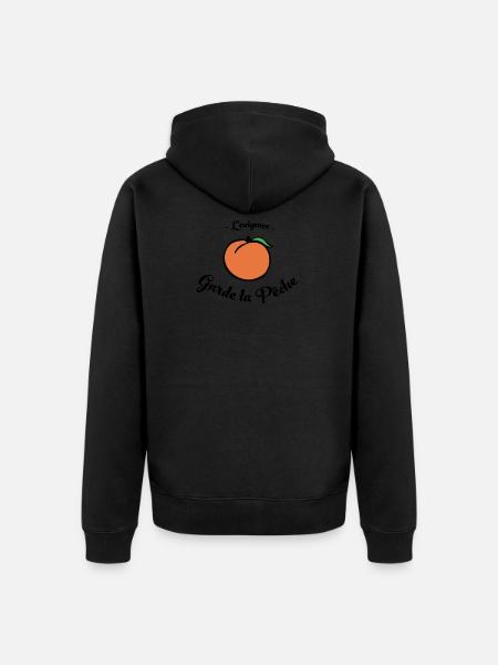 Garde la pêche - Veste à capuche bio Premium Unisexe - noir