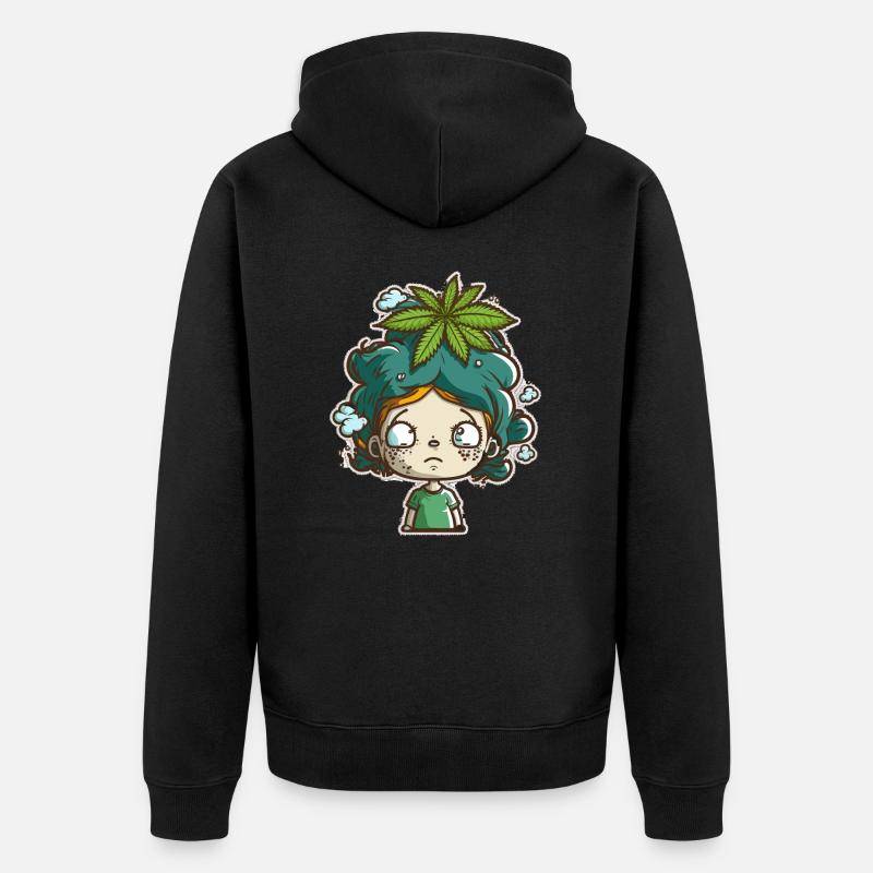 Wendys Monde - Veste à capuche bio Premium Unisexe - noir