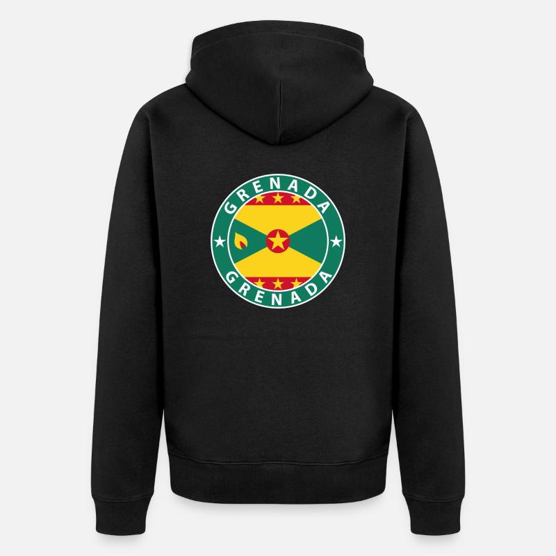 Grenade - Veste à capuche bio Premium Unisexe - noir