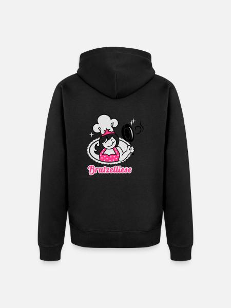 Cook - kitchen - cooking - grilling - barbecue - - Unisex Premium Organic Zip Hoodie - black