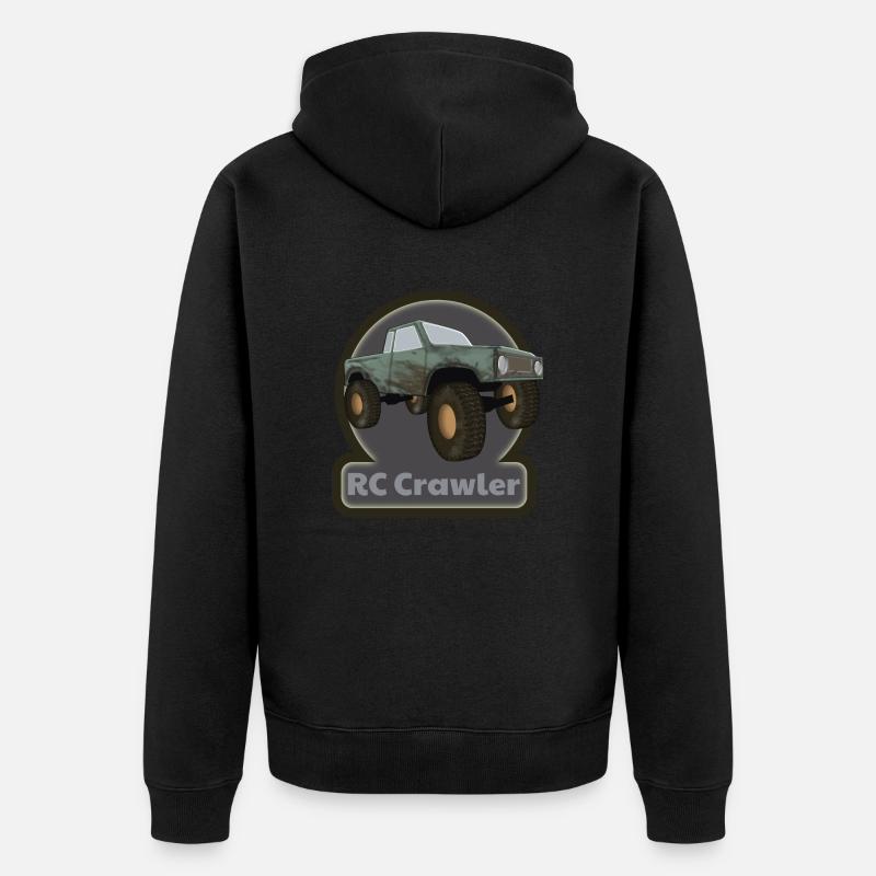 RC Crawler - Veste à capuche bio Premium Unisexe - noir