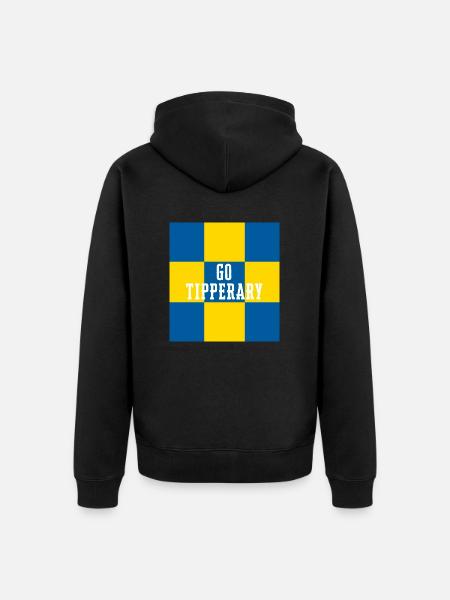 Tipperary - Unisex Premium Organic Zip Hoodie - black