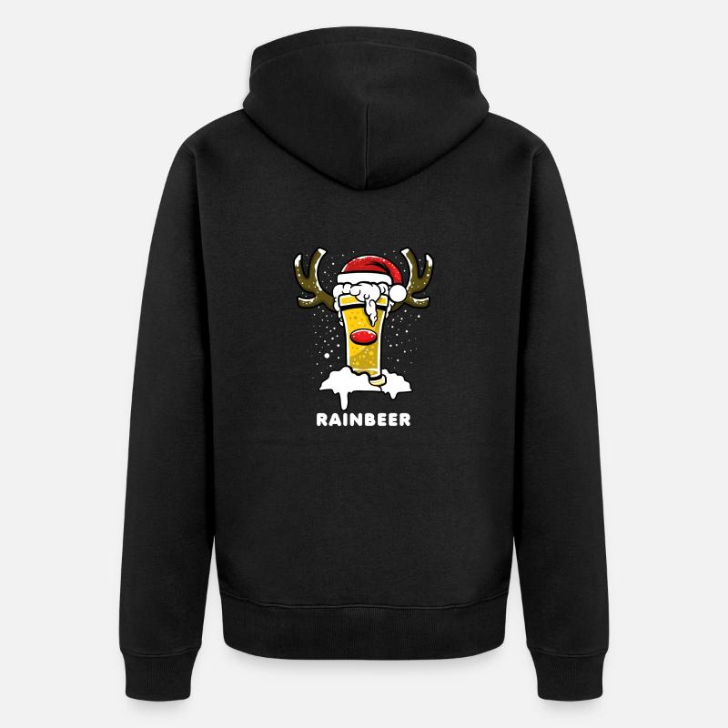 BAIE DE NOËL 3 - Veste à capuche bio Premium Unisexe - noir