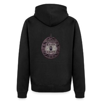 Tamagothique - Veste à capuche bio Premium Unisexe - noir - Dos - Nico (187cm)