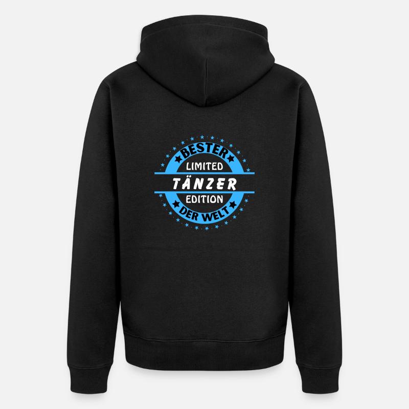 Meilleur danseur du monde - Veste à capuche bio Premium Unisexe - noir