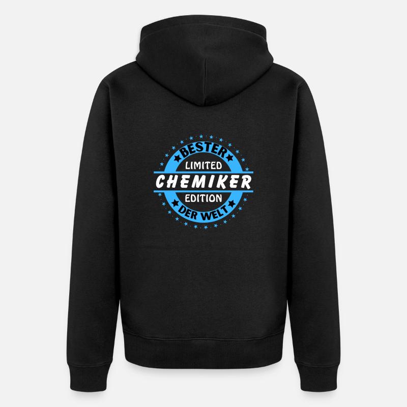 Meilleur chimiste du monde - Veste à capuche bio Premium Unisexe - noir