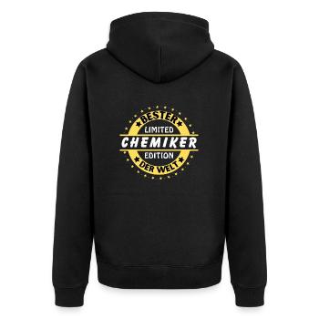 Meilleur chimiste du monde - Veste à capuche bio Premium Unisexe - noir - Dos - Nico (187cm)