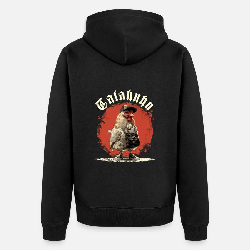 Talahon - Talahuhn - Veste à capuche bio Premium Unisexe - noir