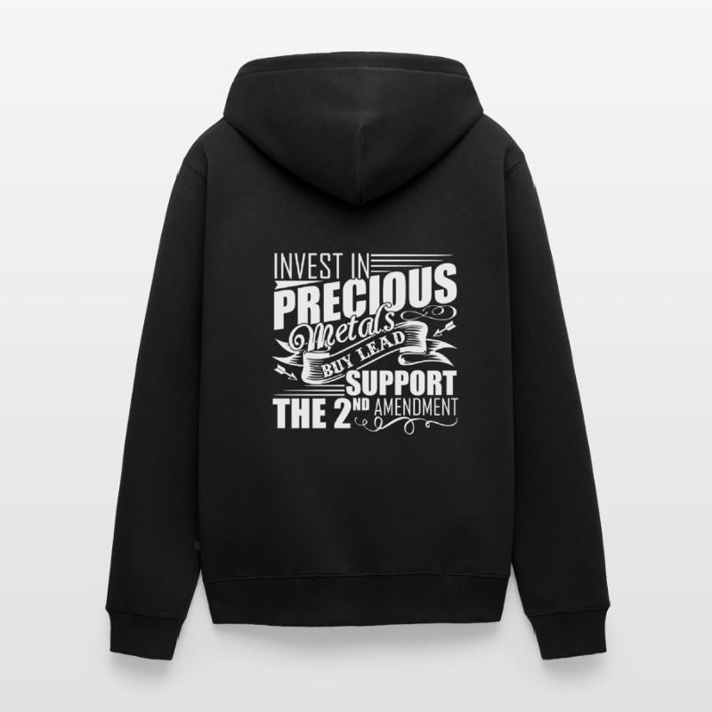 2nd Amendment Support The 2nd Amendment Unisex Premium Organic Zip Hoodie