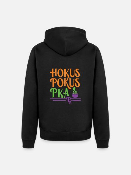 PKA Halloween - Unisex Premium Organic Zip Hoodie - black