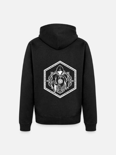 game master rpg - Veste à capuche bio Premium Unisexe - noir