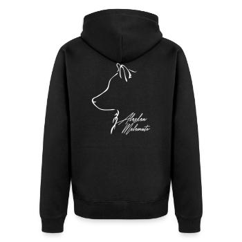 Malamute Profil E WILSIGNS - Veste à capuche bio Premium Unisexe - noir - Dos - Nico (187cm)