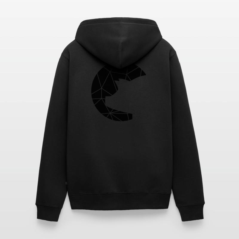 Schweini grid pattern Unisex Premium Organic Zip Hoodie