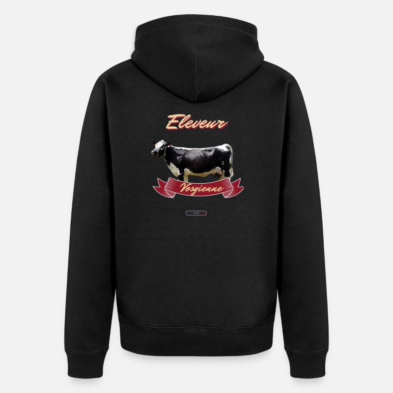 Race - Veste à capuche bio Premium Unisexe - noir