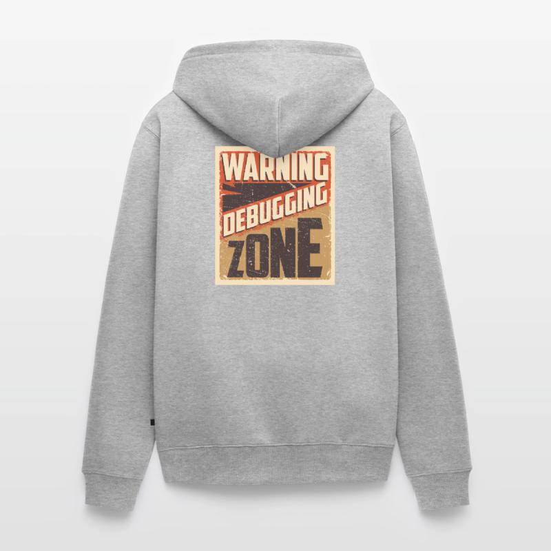 Programmer Coder Software Developer Unisex Premium Organic Zip Hoodie