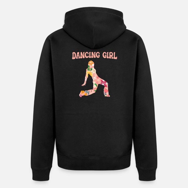 Danse dansante - Veste à capuche bio Premium Unisexe - noir