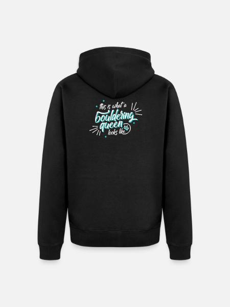 Bloc - Veste à capuche bio Premium Unisexe - noir