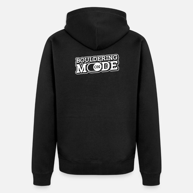 Bloc - Veste à capuche bio Premium Unisexe - noir