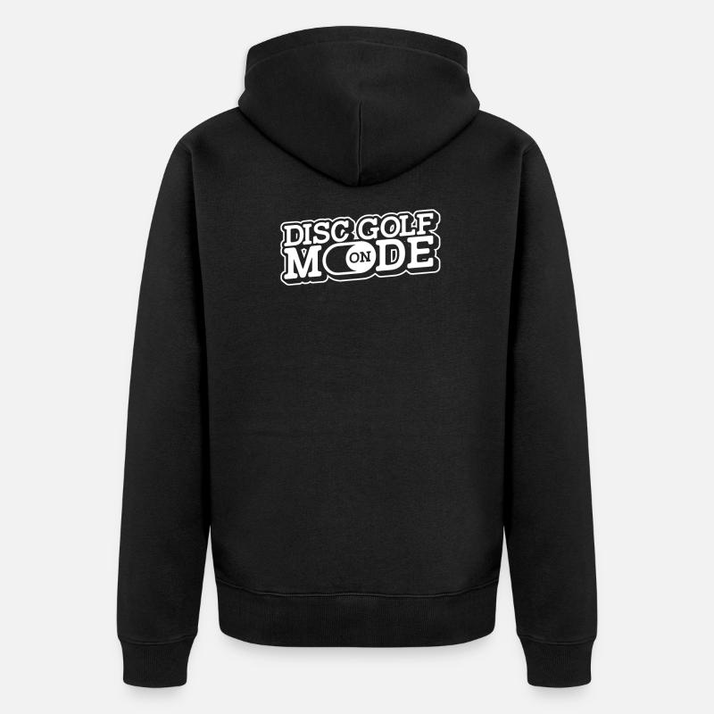 Frisbee Golf - Veste à capuche bio Premium Unisexe - noir