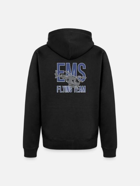 Helicopter Helicopter Pilot Helicopter - Unisex Premium Organic Zip Hoodie - black