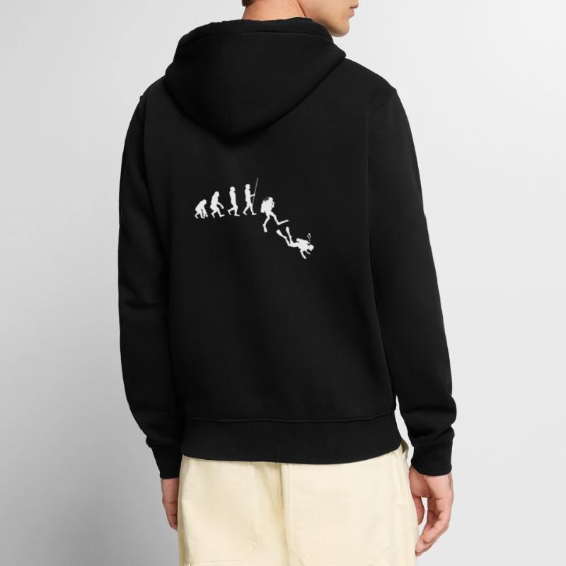 Tauchen Evolution | Evolution Unisex Premium Bio Zip Hoodie