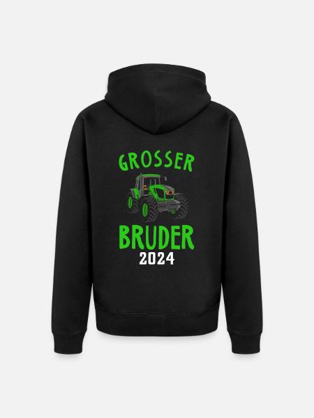 Big Brother 2024 - Unisex Premium Organic Zip Hoodie - black