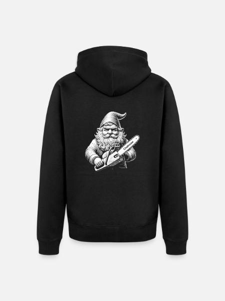 Bûcheron - Veste à capuche bio Premium Unisexe - noir