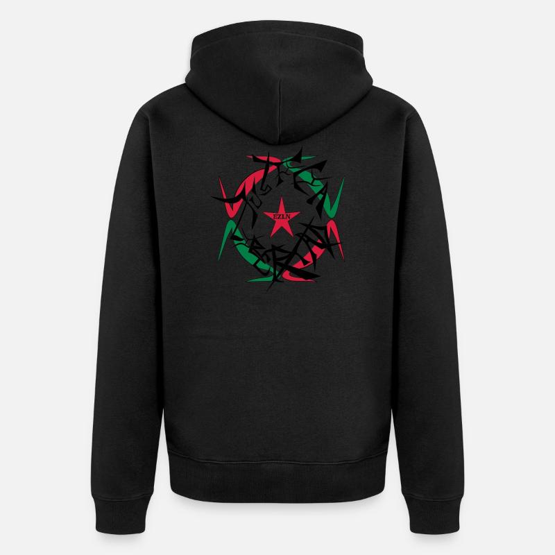 EZLN - Veste à capuche bio Premium Unisexe - noir