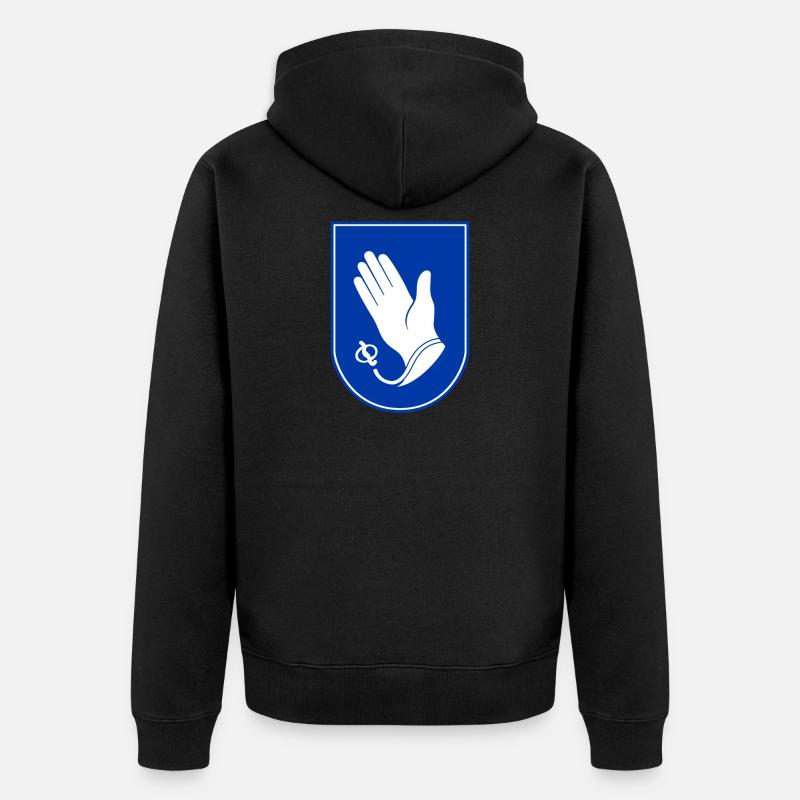 Handschuhsheim - Veste à capuche bio Premium Unisexe - noir