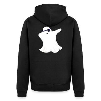 Dabbing Ghost Dab Lunettes de soleil Costume d’Halloween - Veste à capuche bio Premium Unisexe - noir - Dos - Nico (187cm)