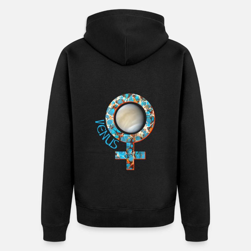 vénus e 276 - Veste à capuche bio Premium Unisexe - noir