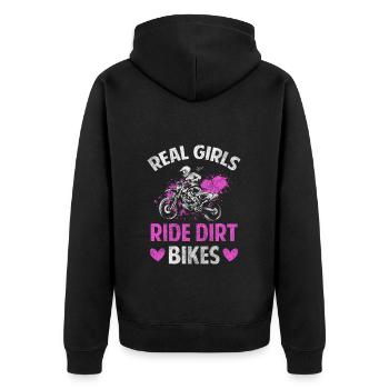 Vélo Vélo Vélo Vélo - Veste à capuche bio Premium Unisexe - noir - Dos - Nico (187cm)